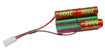 foto Baterie TP M4 8,4V / 2000 mAh